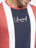 Mens Regular Fit Round Neck Printed T-Shirt