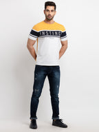 Mens Printed Round Neck T-Shirt