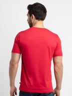 Mens Printed Round Neck T-Shirt
