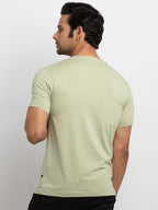 Mens Printed Round Neck T-shirt