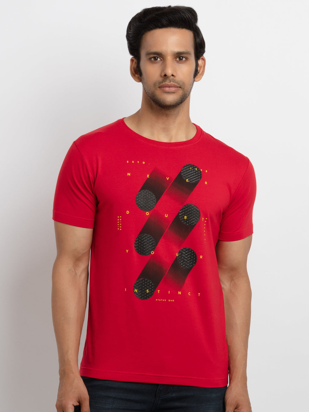 Status Quo |Men's Printed Polo T-shirt - S, M, L, XL, XXL