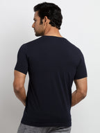 Mens Printed Round Neck T-shirt