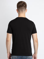 Mens Printed Round Neck T-Shirt