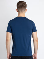 Mens Printed Round Neck T-Shirt