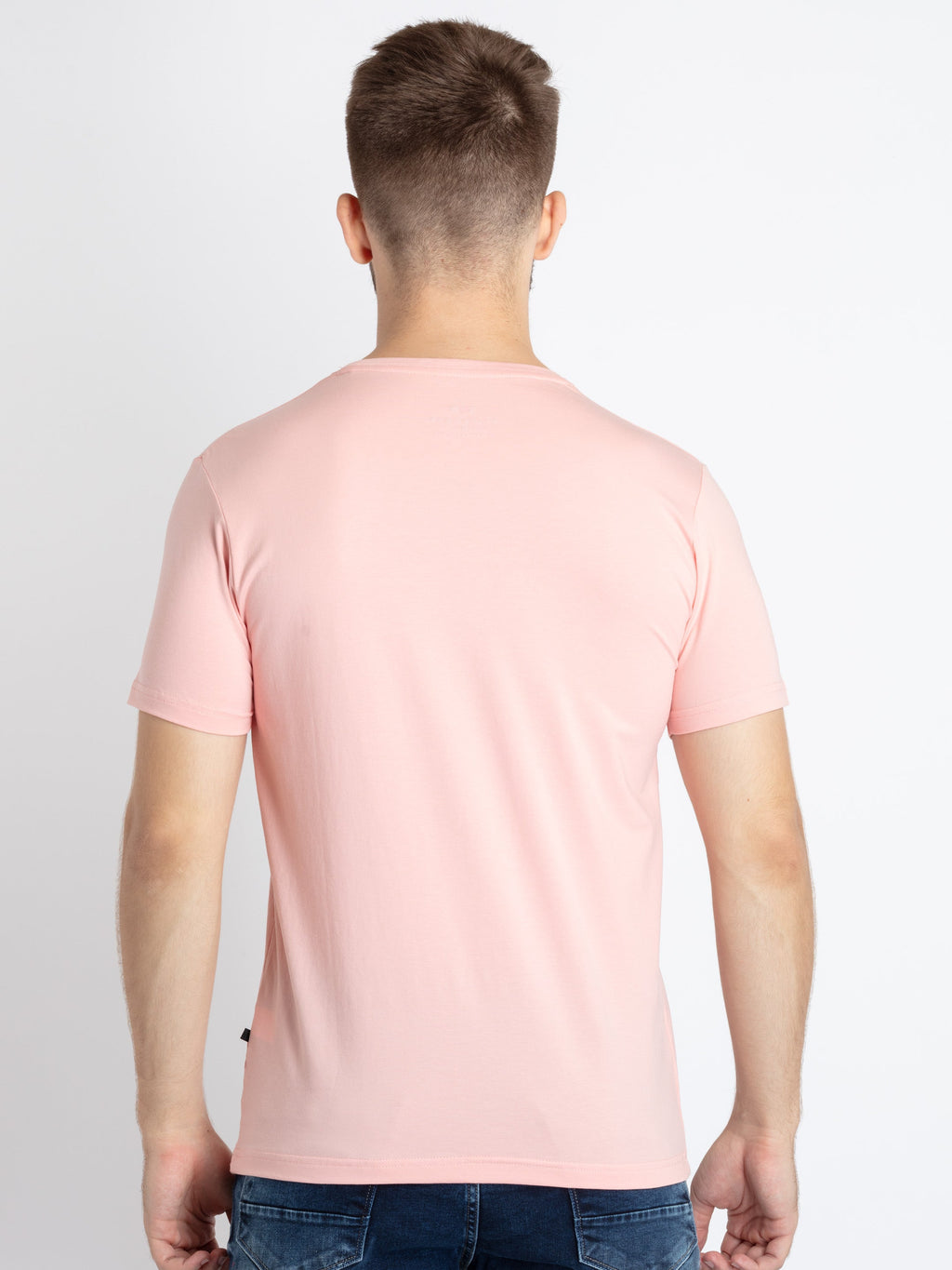 Mens Printed Round Neck T-Shirt