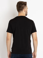 Mens Printed Round Neck T-shirt