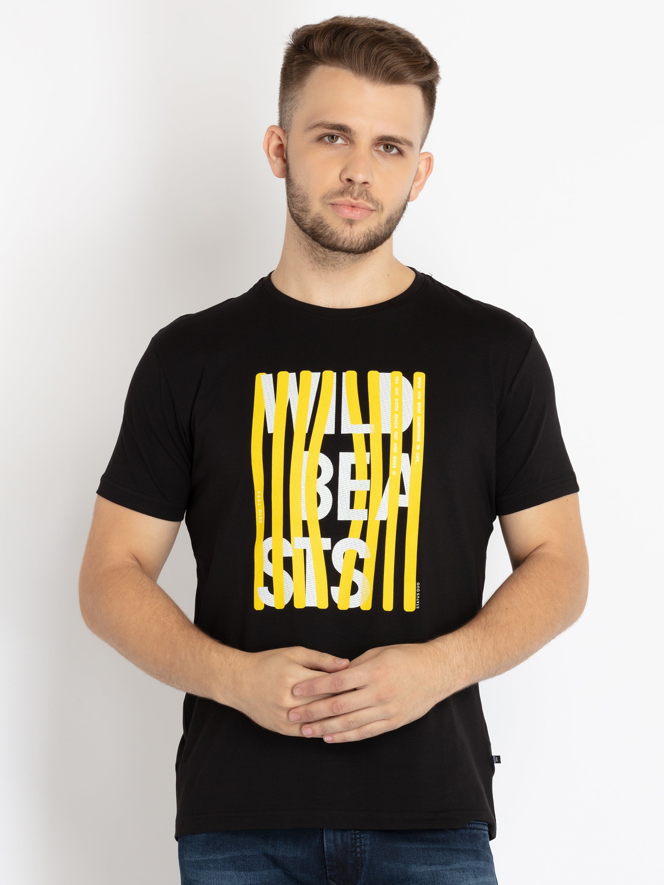 Status Quo |Men's Printed T-shirt - S, M, L, XL, XXL