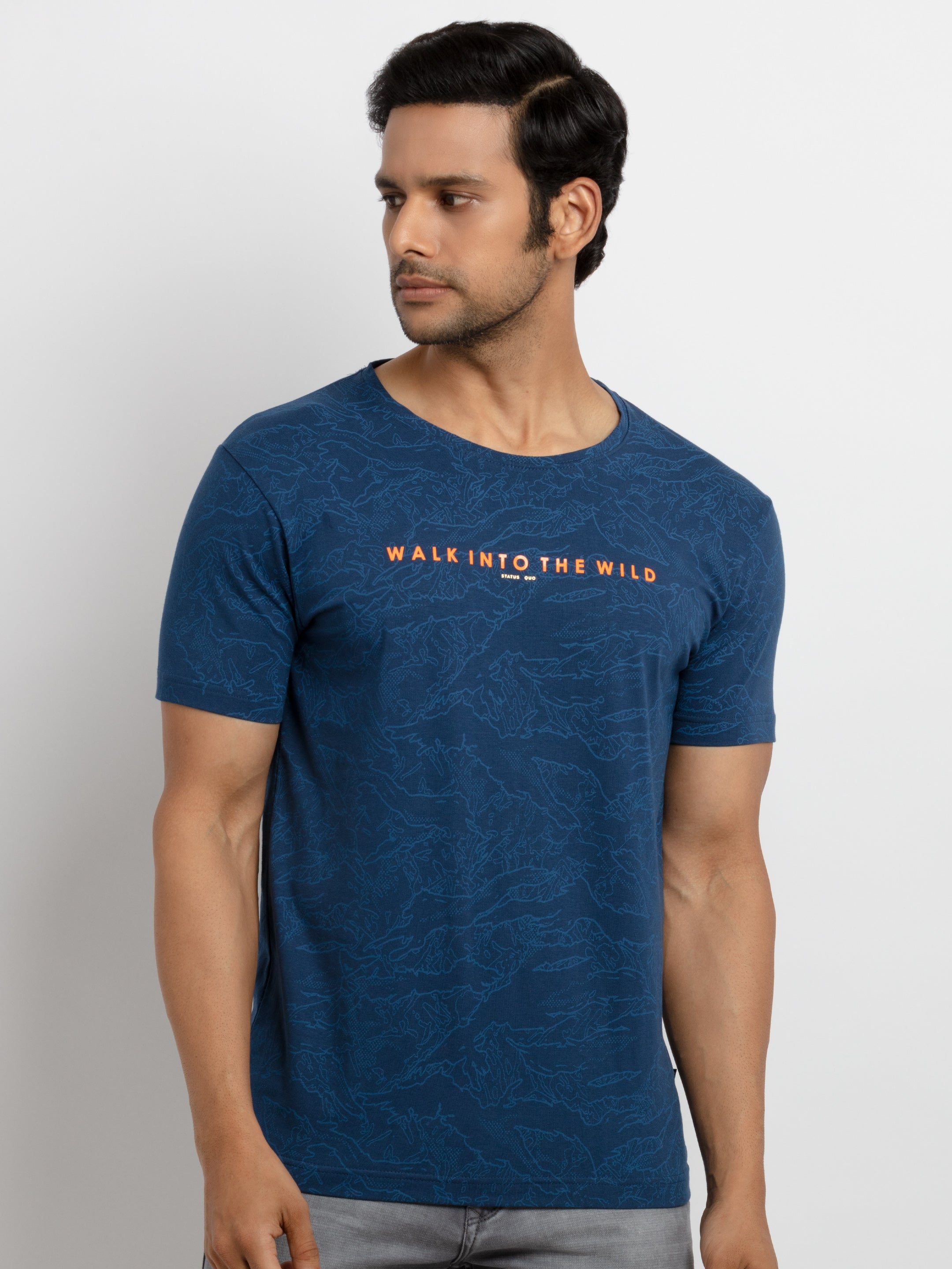 Status Quo |Men's Printed Polo T-shirt - S, M, L, XL, XXL