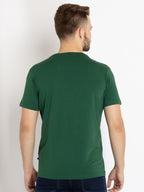 Mens Printed Round Neck T-shirt