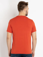 Mens Printed Round Neck T-shirt