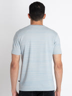 Mens All Over Printed Round Neck T-Shirt