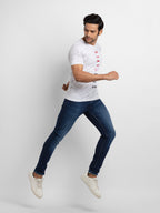 Mens Printed Round Neck Tshirt