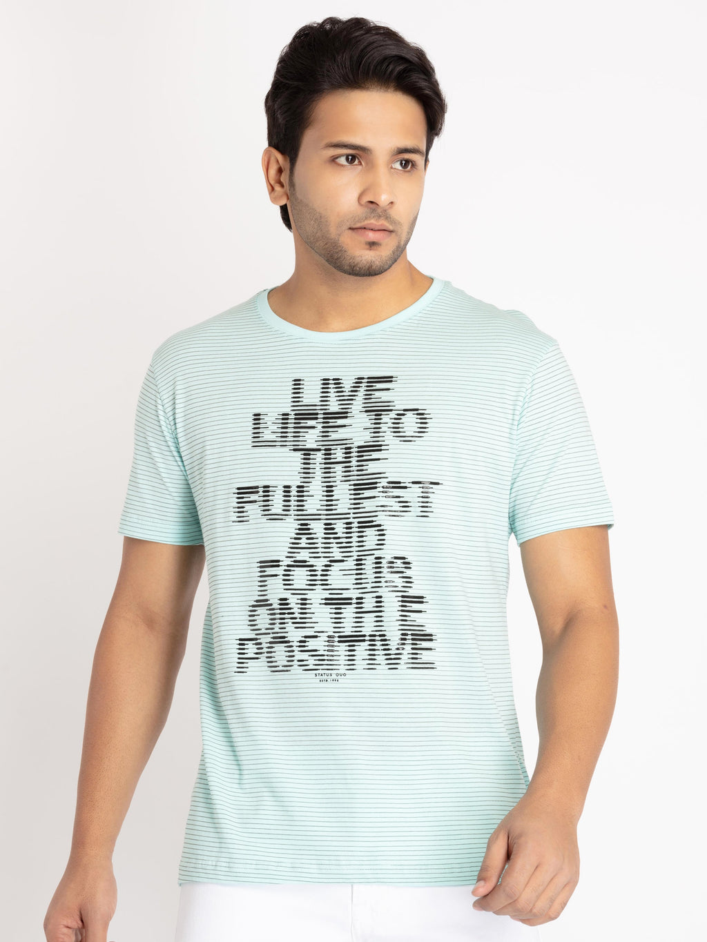 Status Quo |Men's Solid T-shirt - S, M, L, XL, XXL