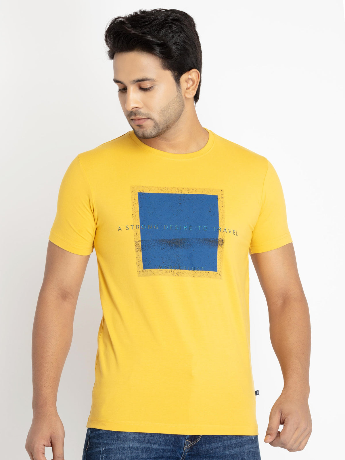 mango color shirt