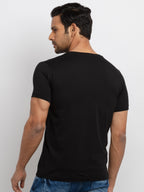 Mens Printed Round Neck T-shirt