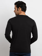 Mens Printed Full Sleeves T-shirt