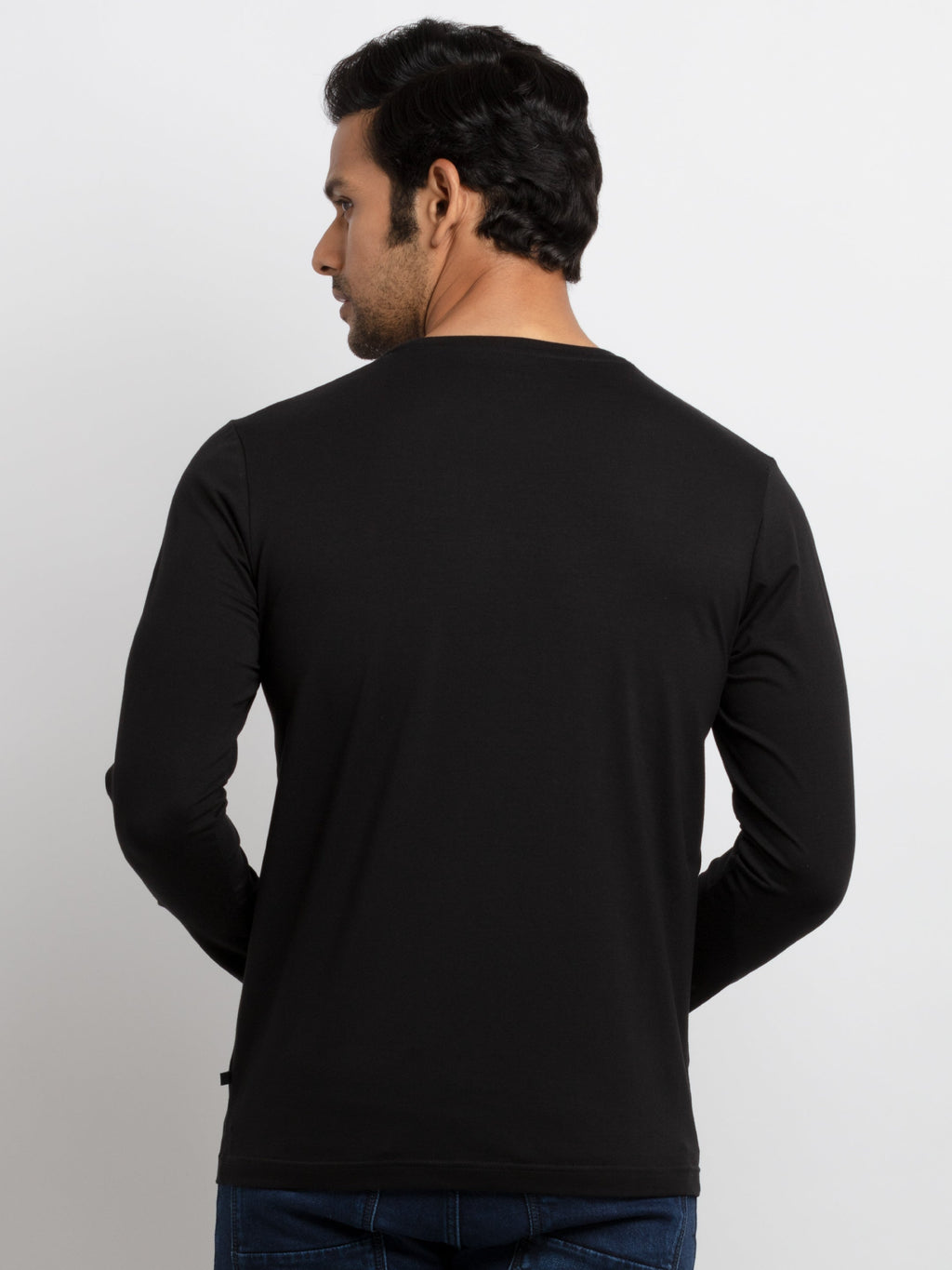 Mens Printed Full Sleeves T-shirt