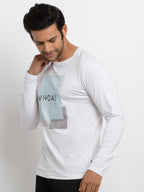 Mens Printed Full Sleeves T-shirt