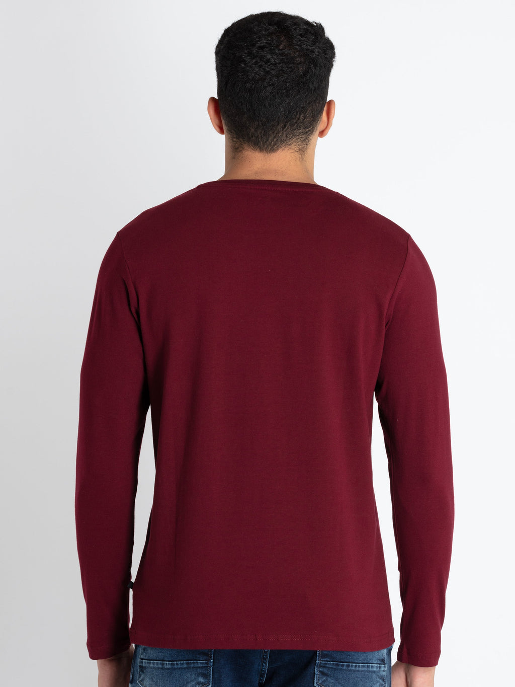 Mens Printed Round Neck T-Shirt