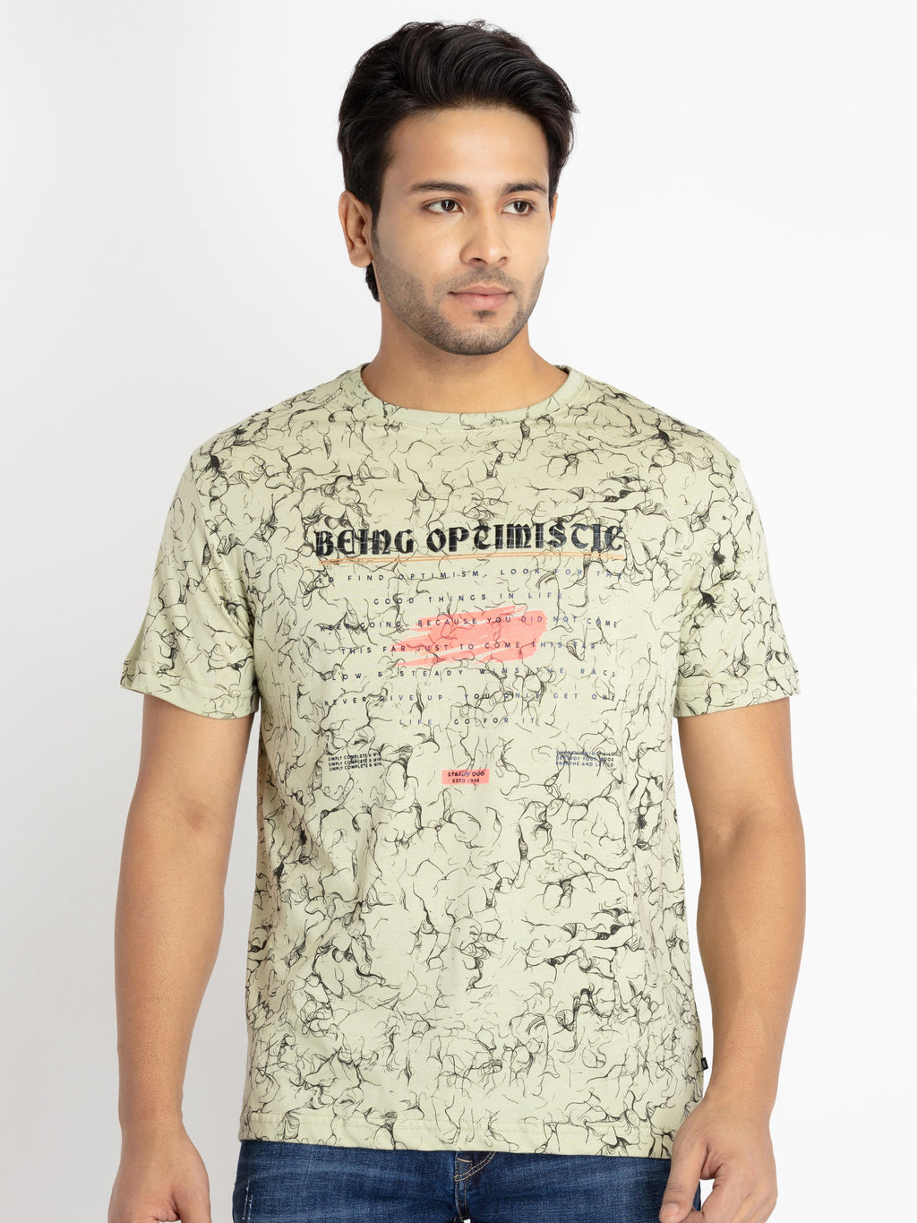Status Quo |Men's Solid T-shirt - S, M, L, XL, XXL