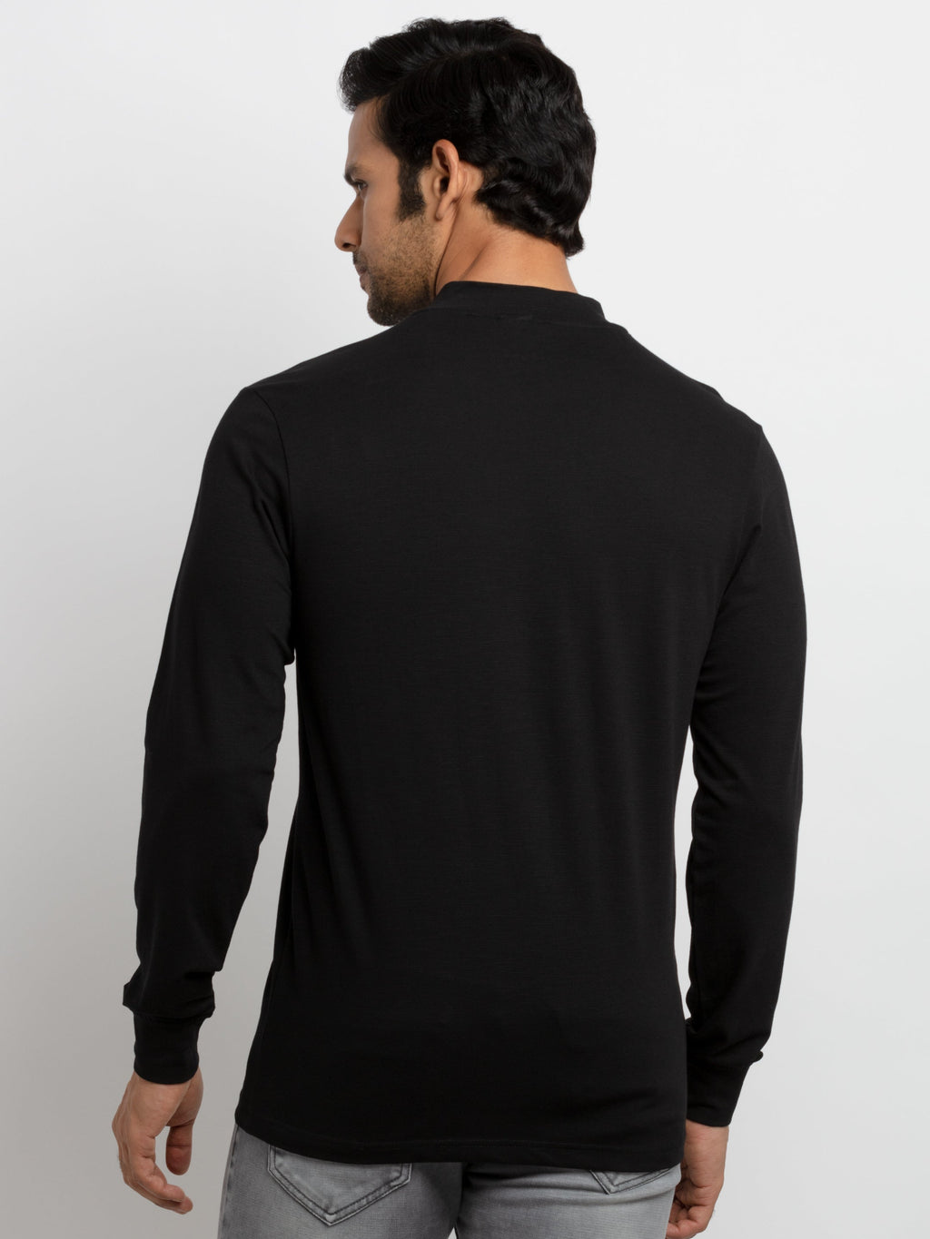 Mens Printed Full Sleeves T-shirt