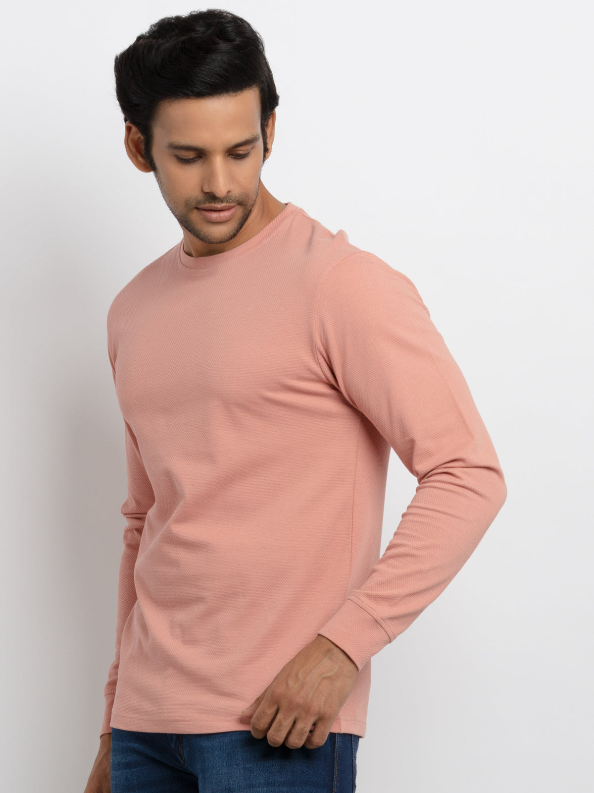 Mens Printed Full Sleeves T-shirt