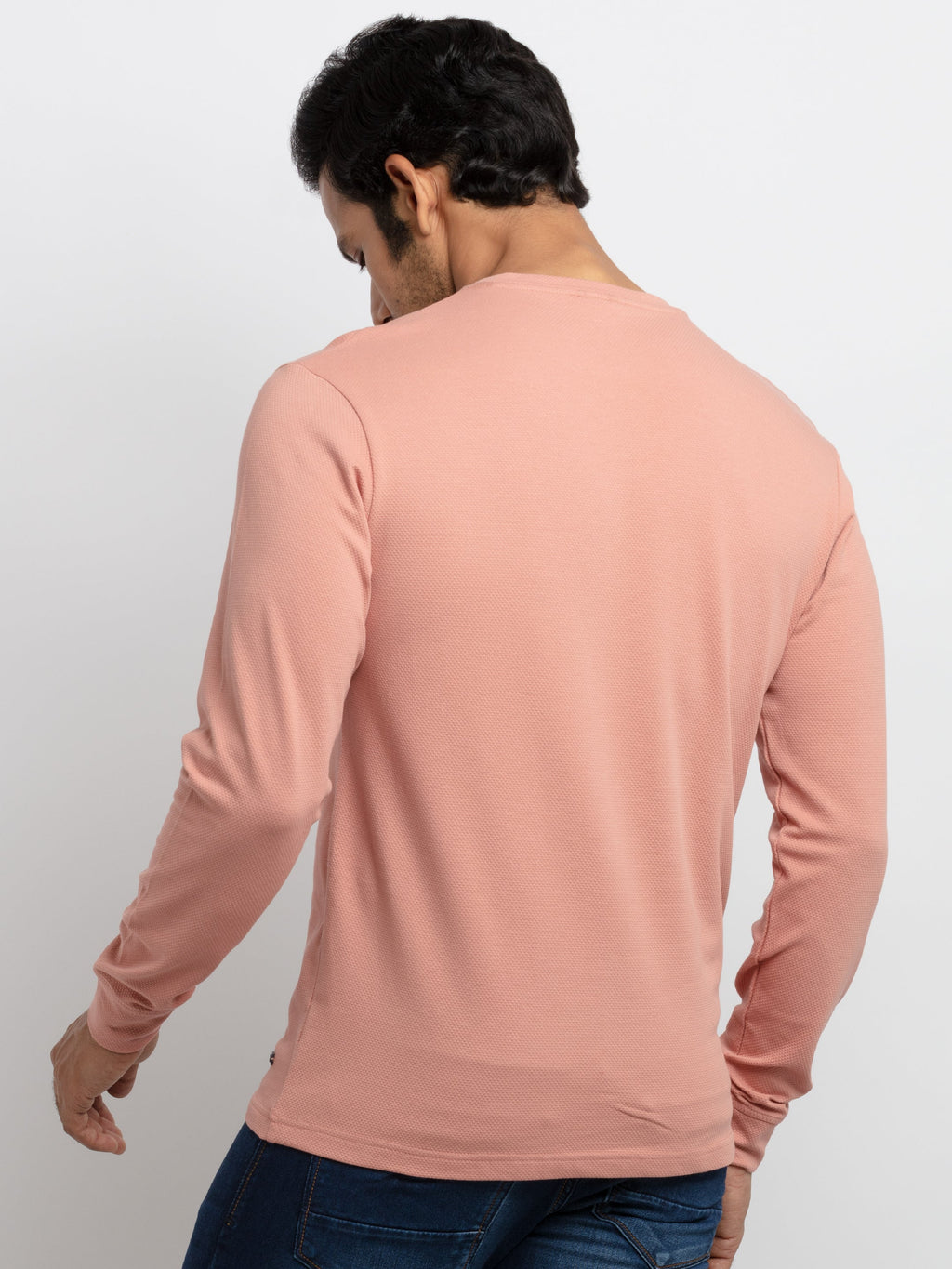 Mens Printed Full Sleeves T-shirt