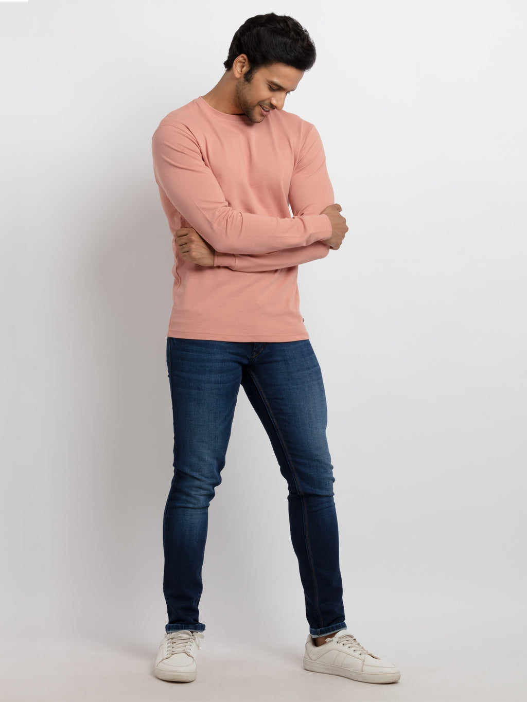 Mens Printed Full Sleeves T-shirt