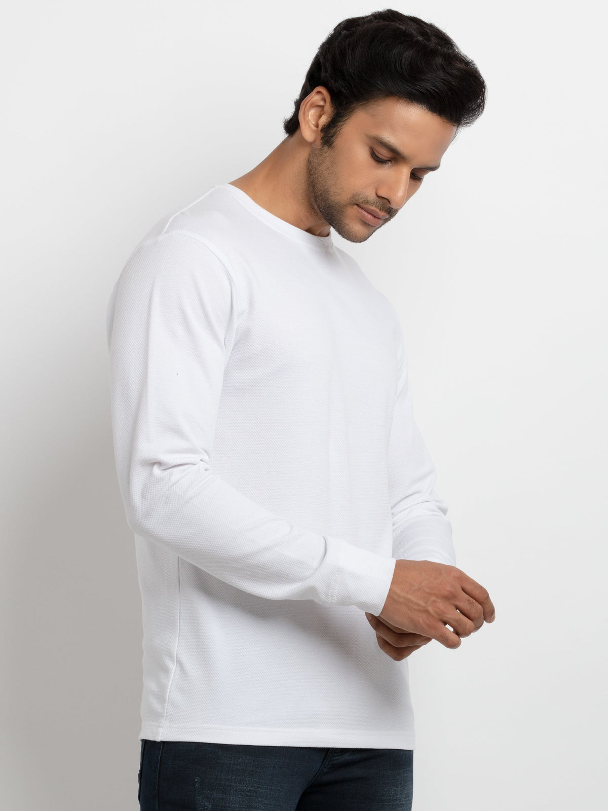 Mens Printed Full Sleeves T-shirt