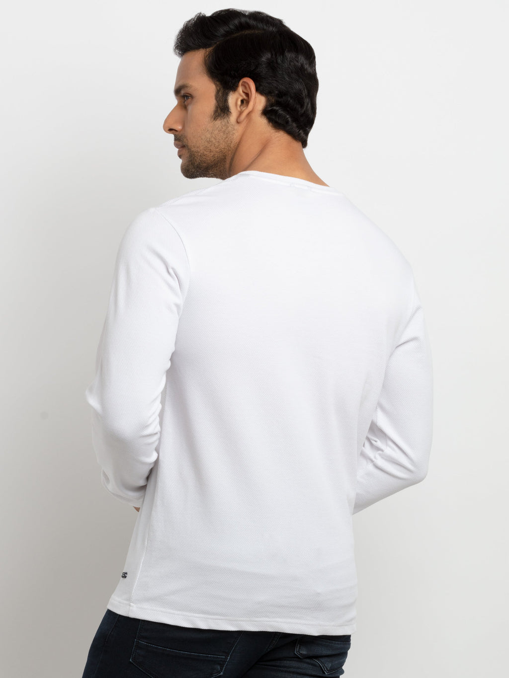 Mens Printed Full Sleeves T-shirt
