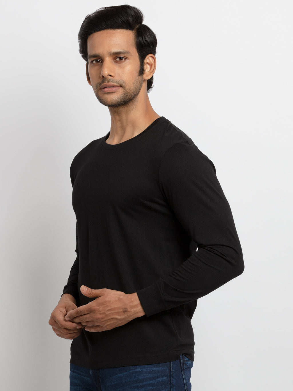 Mens Printed Full Sleeves T-shirt