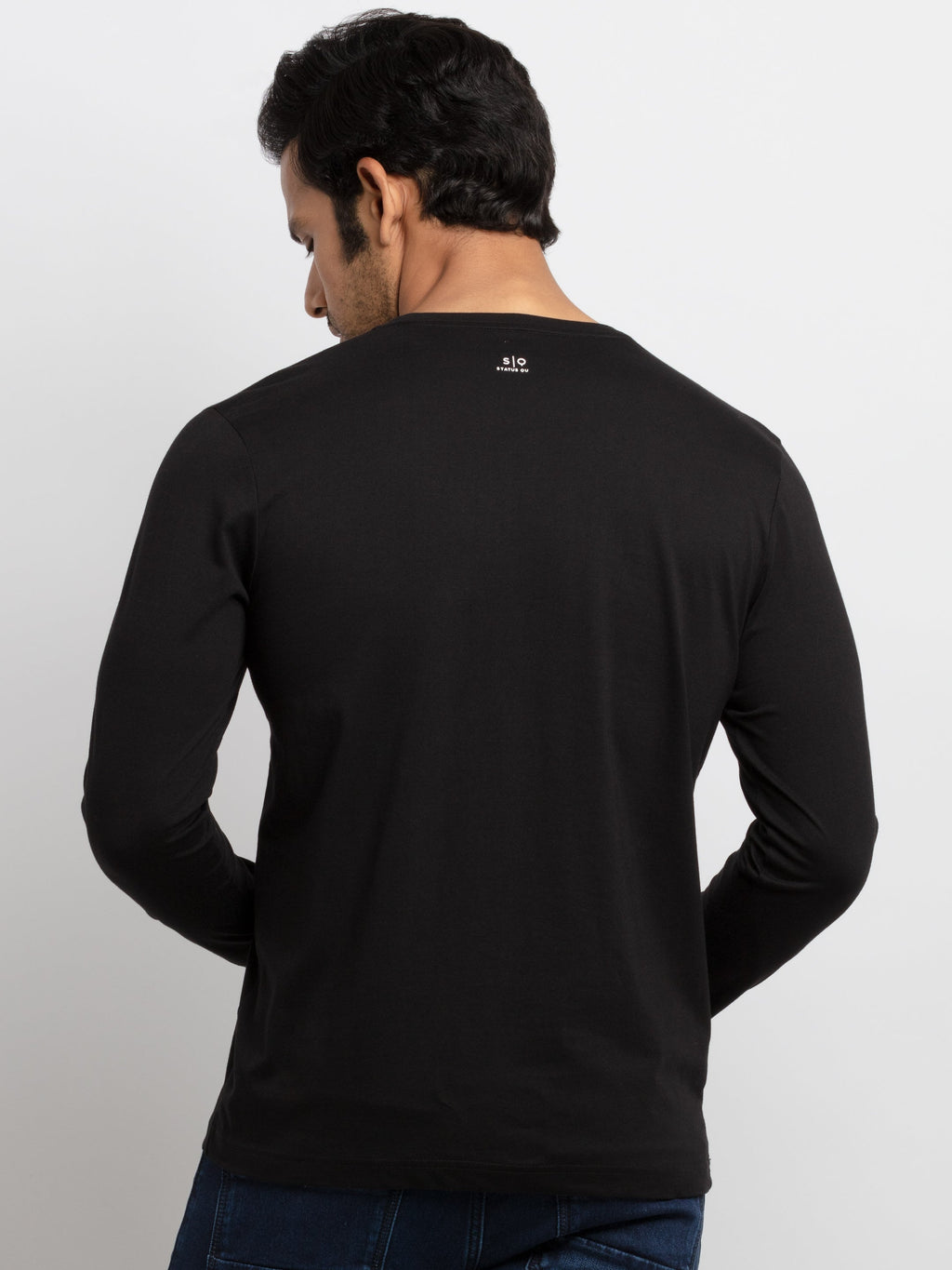 Mens Printed Full Sleeves T-shirt