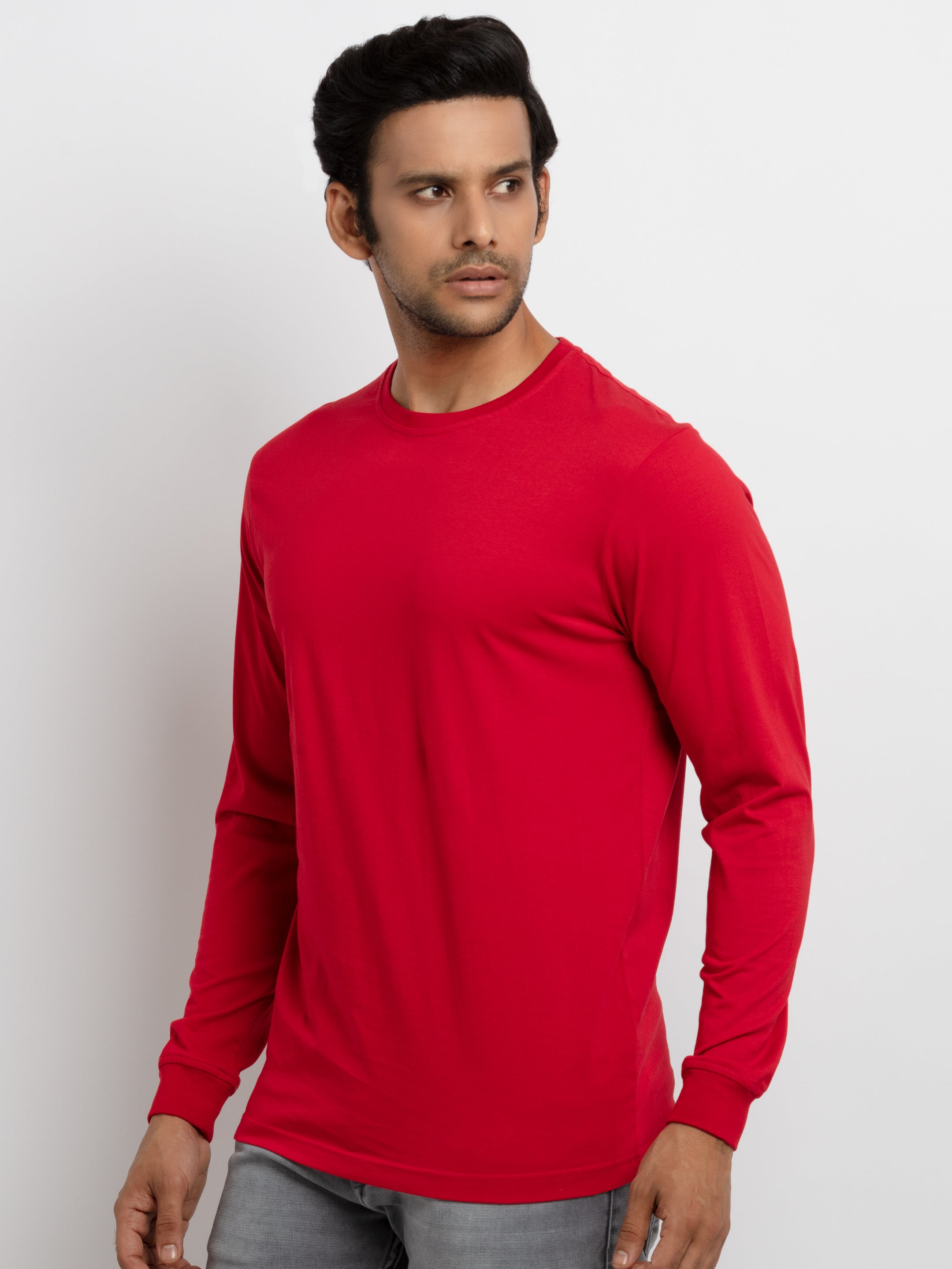 Mens Printed Full Sleeves T-shirt