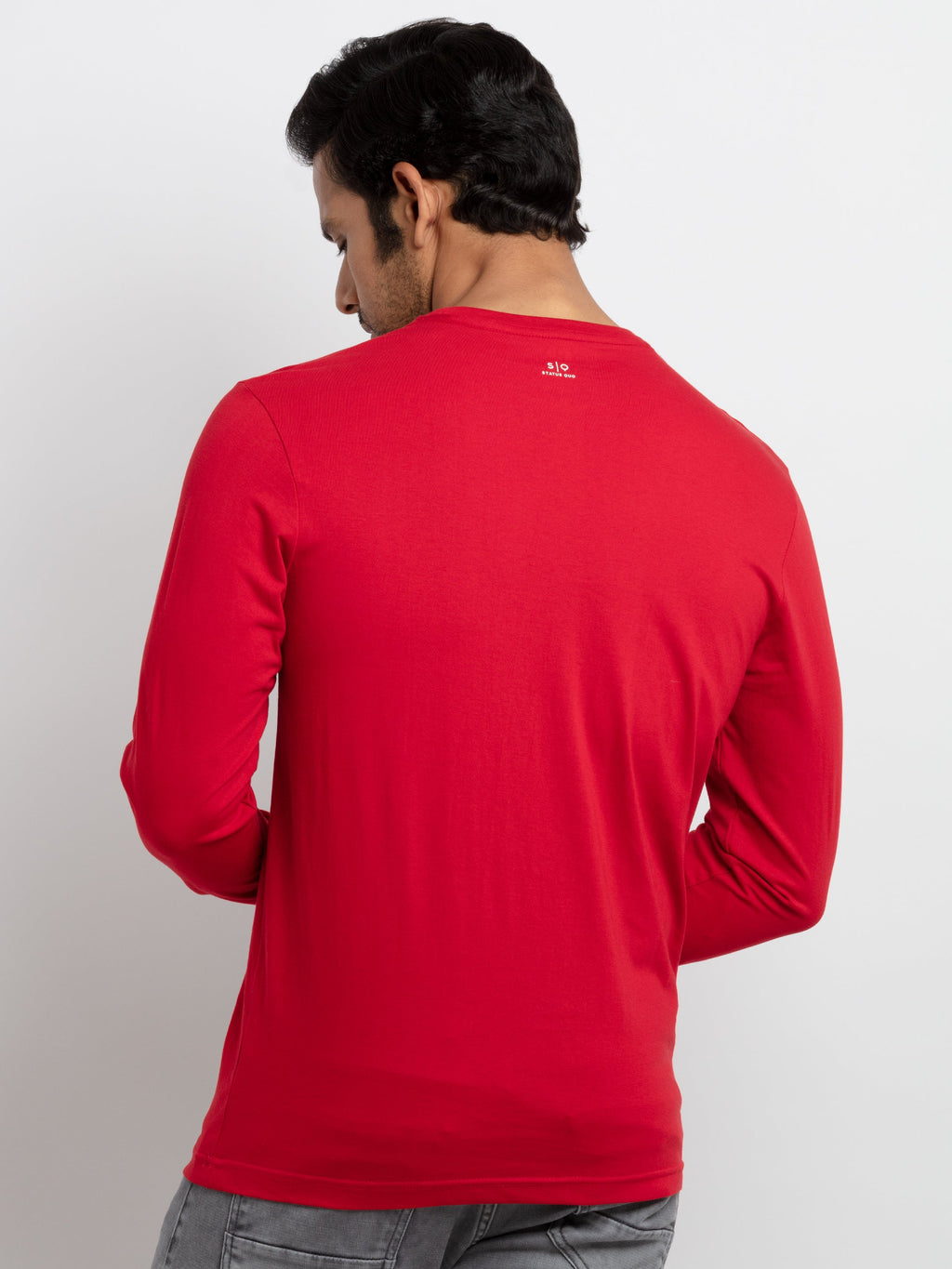 Mens Printed Full Sleeves T-shirt