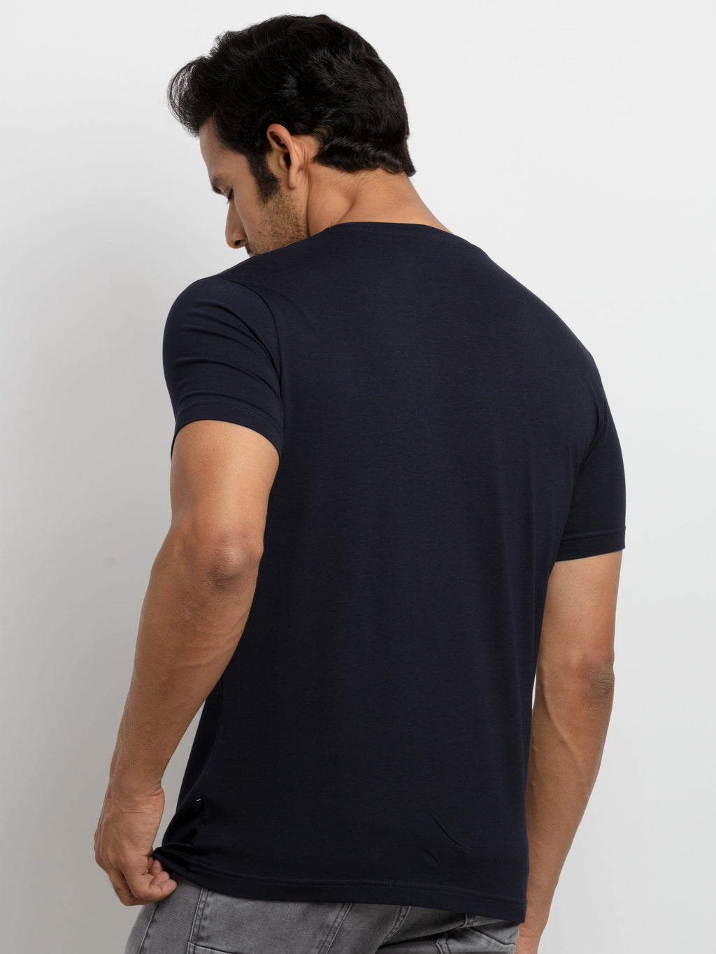 Mens Printed Round Neck Tshirt