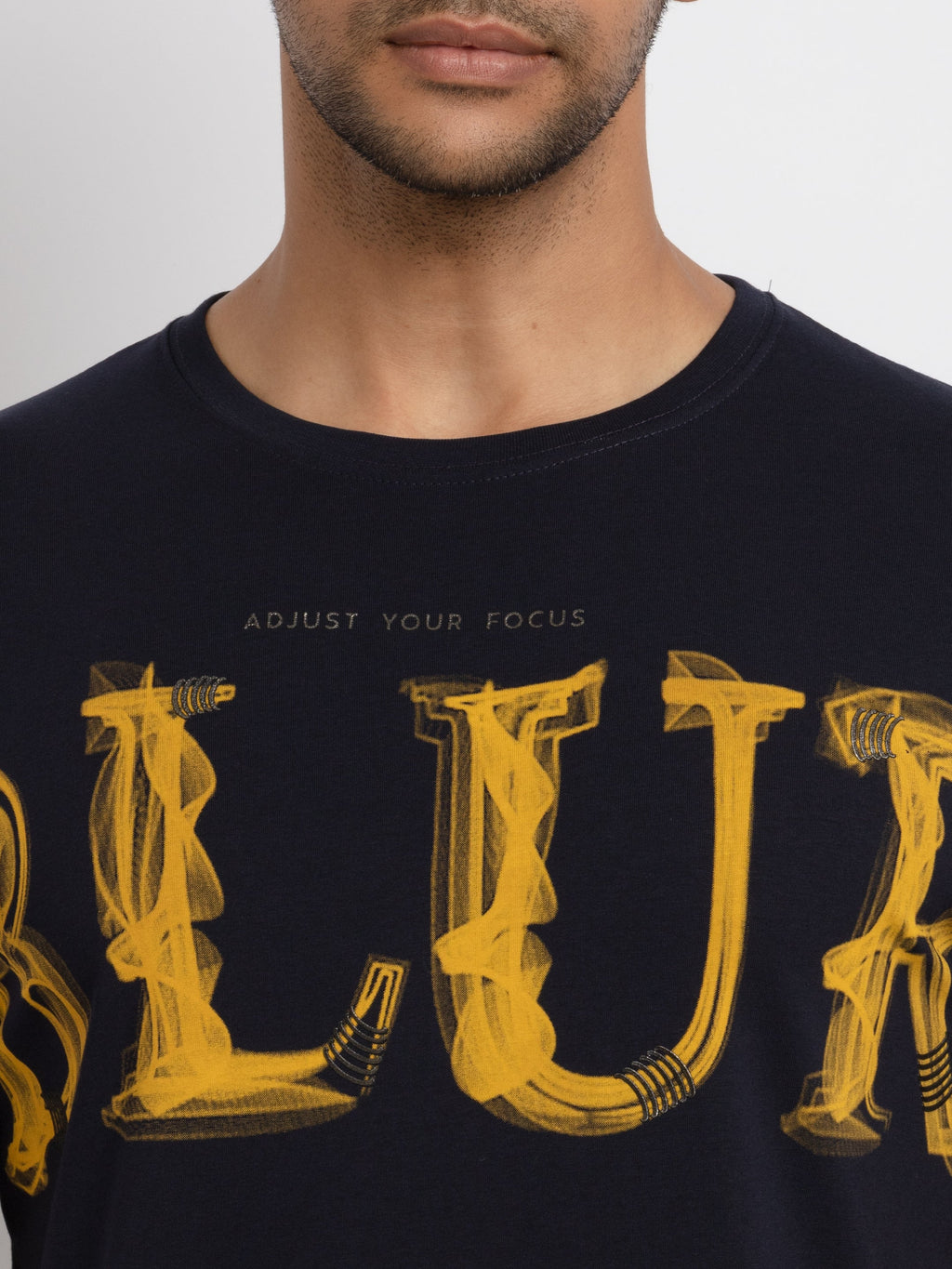 Mens Printed Round Neck Tshirt