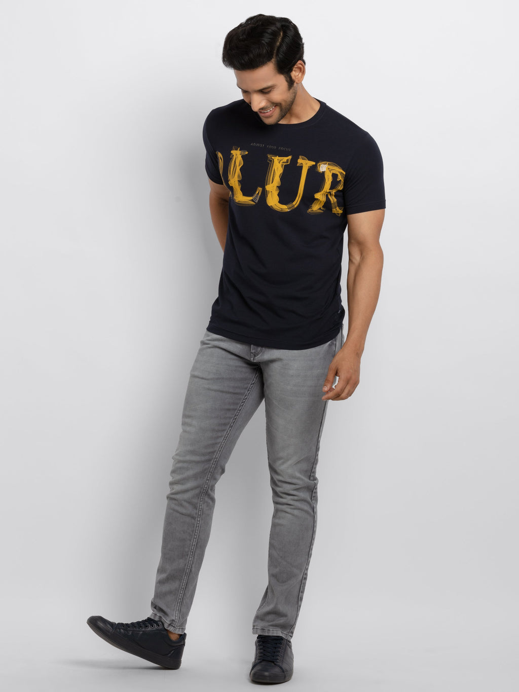 Mens Printed Round Neck Tshirt