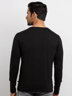 Mens Printed Full Sleeves T-shirt