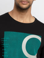Mens Printed Full Sleeves T-shirt
