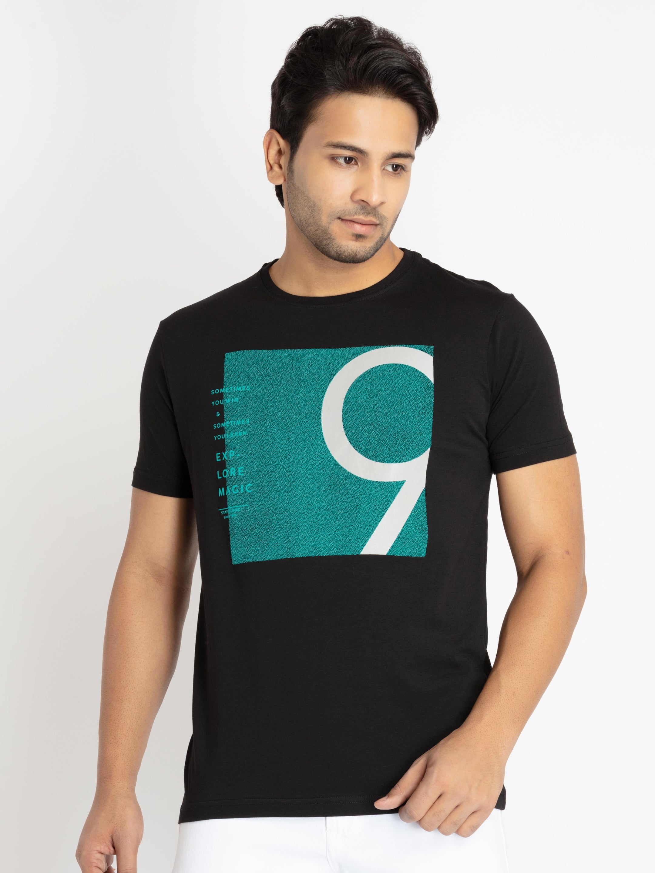Status Quo |Men's Solid T-shirt - S, M, L, XL, XXL
