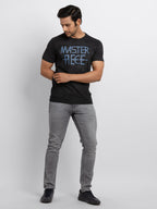 Mens All Over Printed Round Neck T-shirt