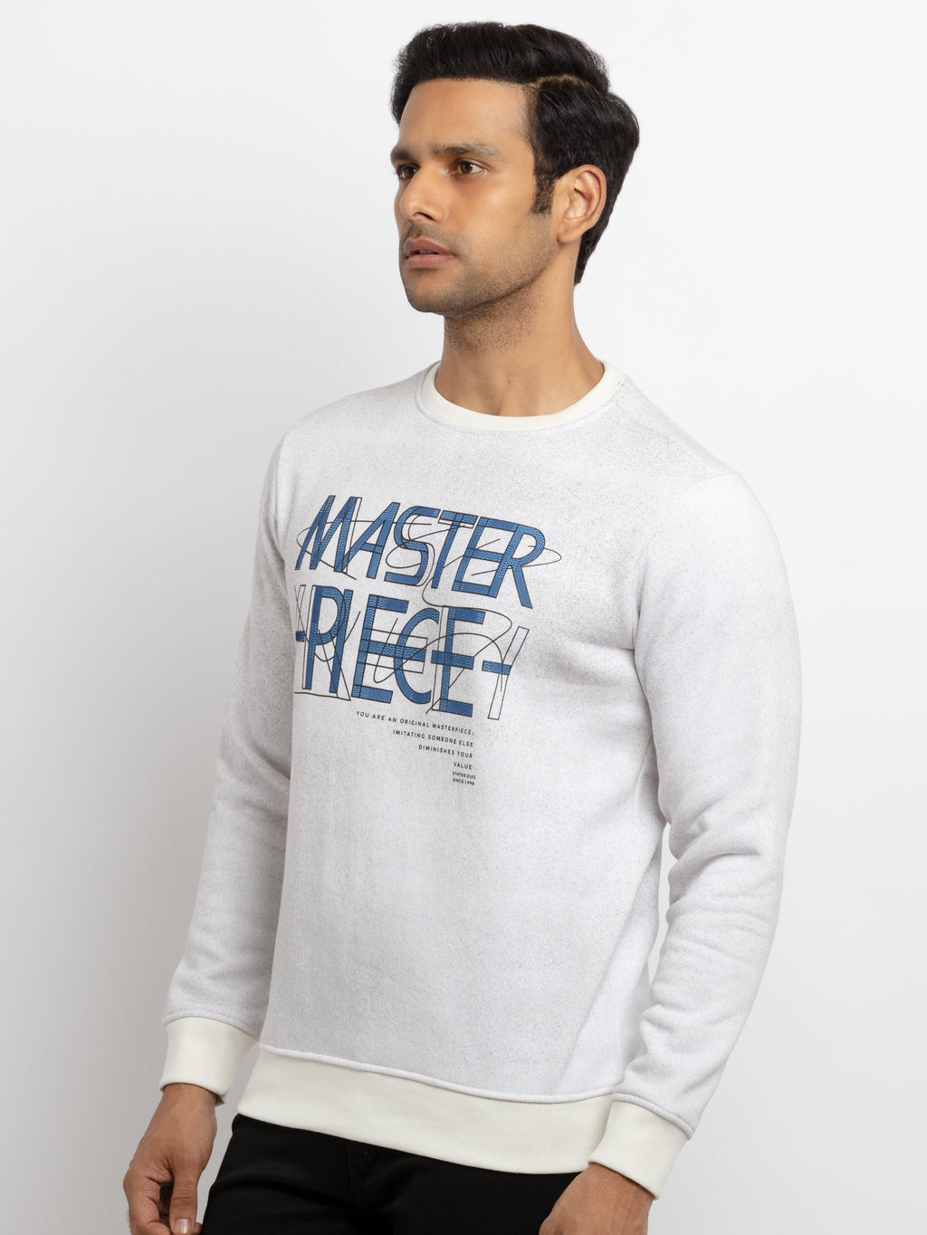 Mens Printed Round Neck T-shirt