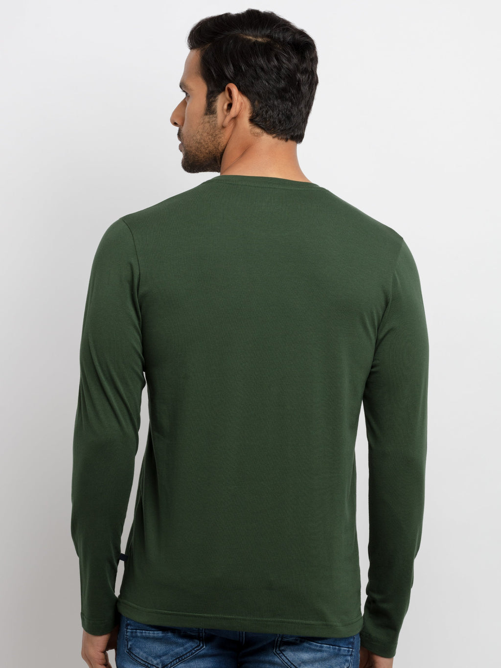 Mens Printed Full Sleeves T-shirt