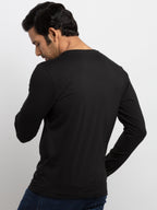 Mens Printed Full Sleeves T-shirt