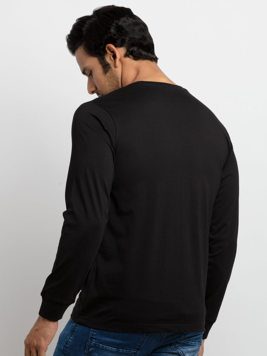 Mens Printed Full Sleeves T-shirt