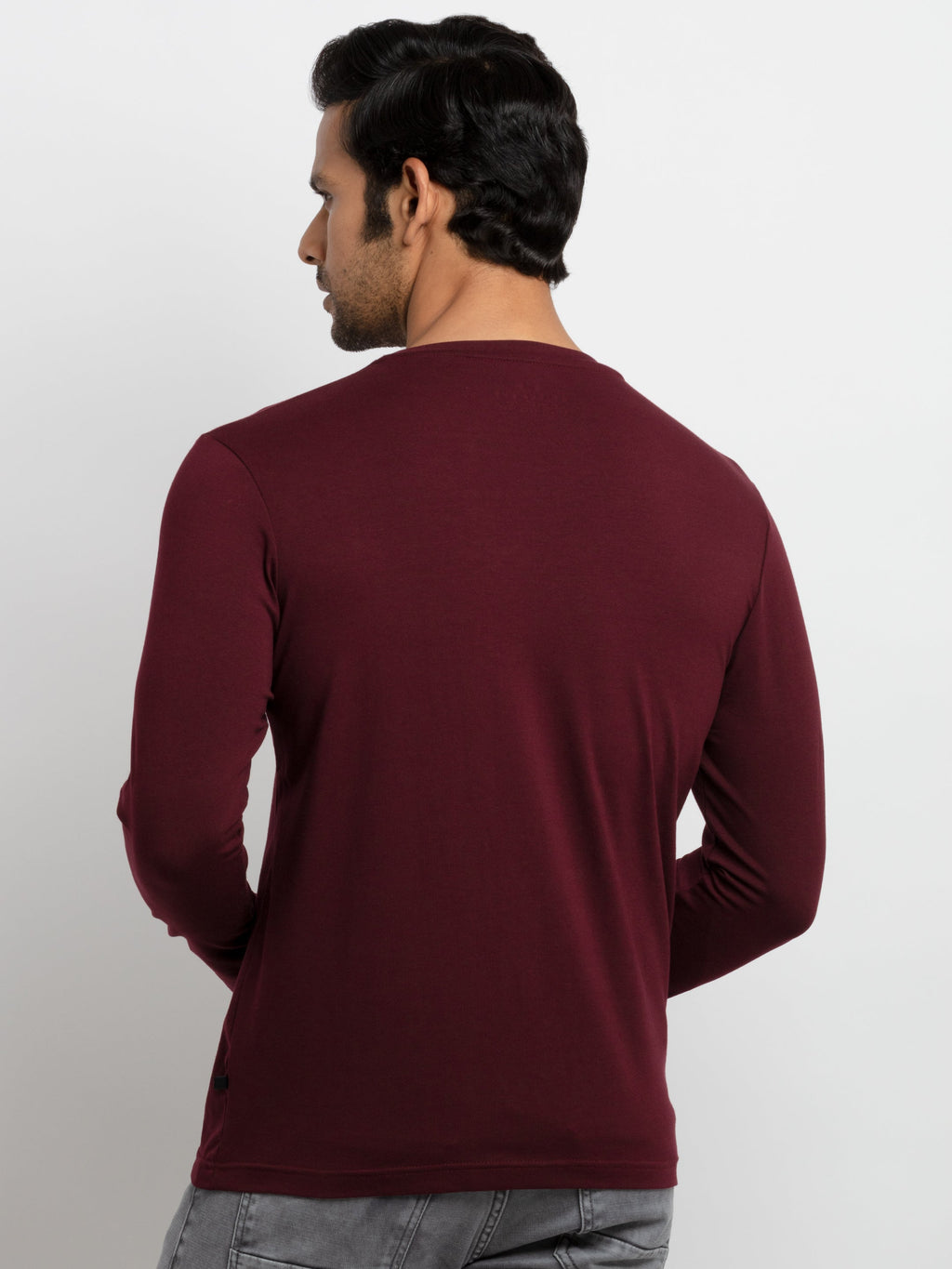 Mens Printed Full Sleeves T-shirt