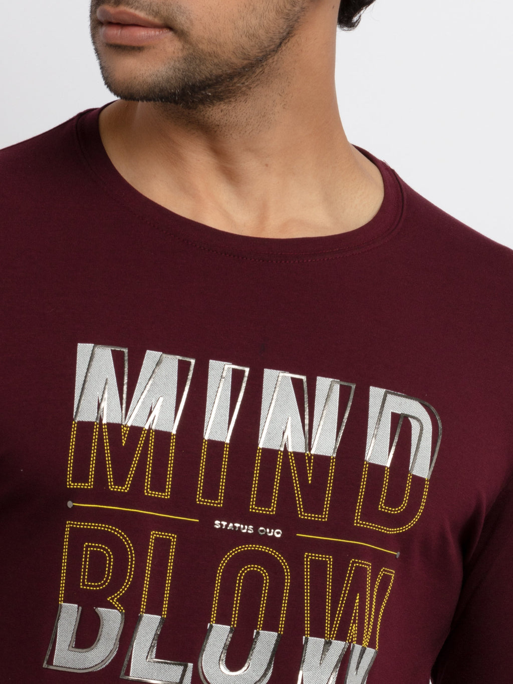 Mens Printed Full Sleeves T-shirt