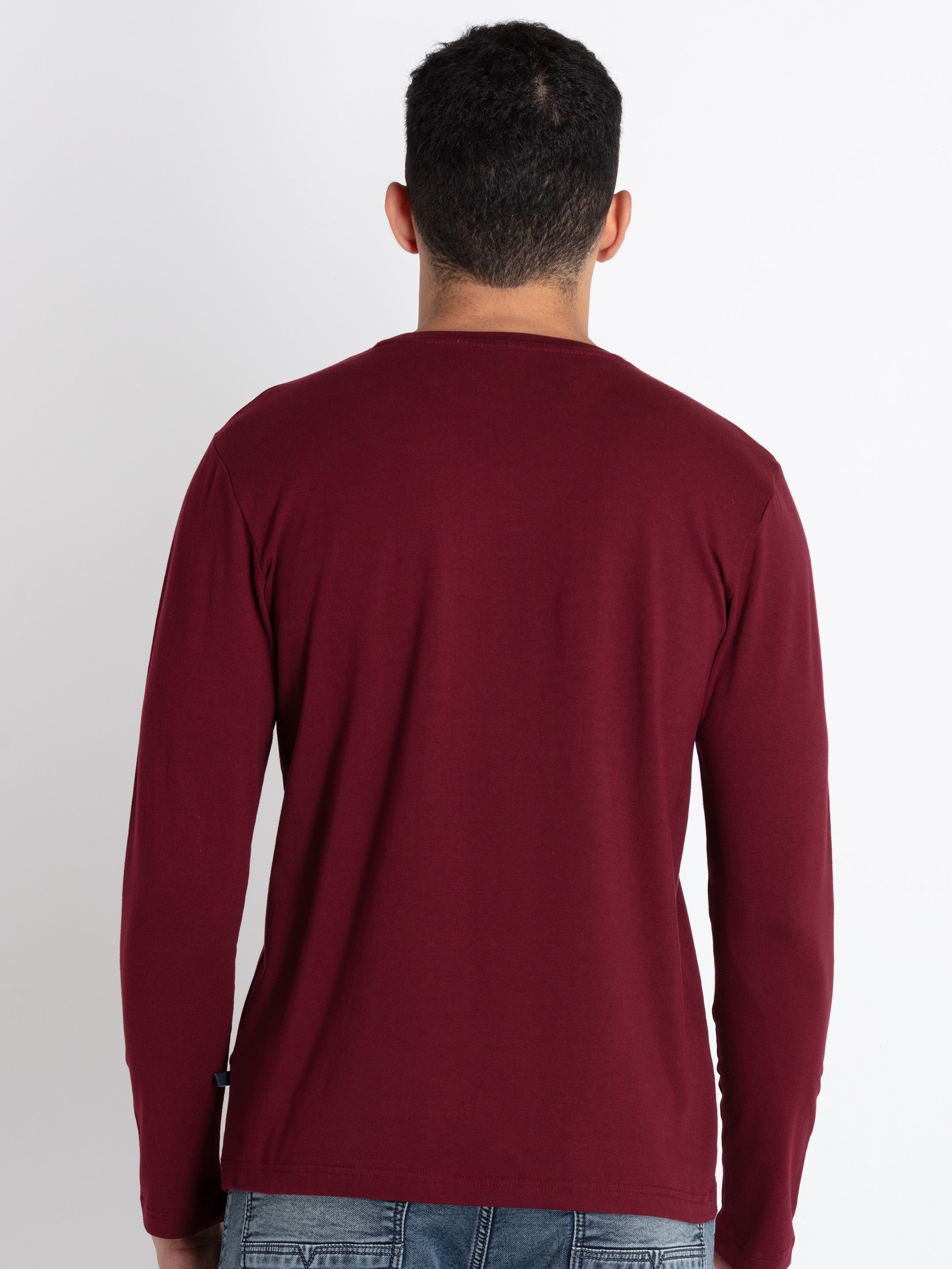 Mens Printed Round Neck T-Shirt