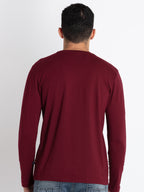 Mens Printed Round Neck T-Shirt
