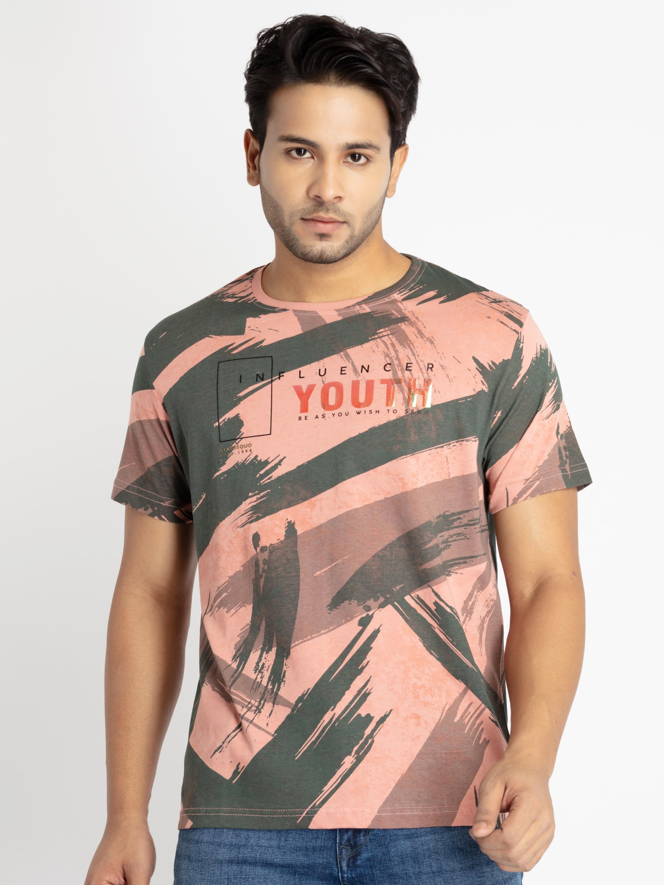 Status Quo |Men's Solid T-shirt - S, M, L, XL, XXL